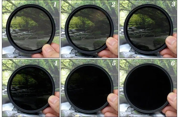 ND鏡衰減效果對(duì)比 濾光片